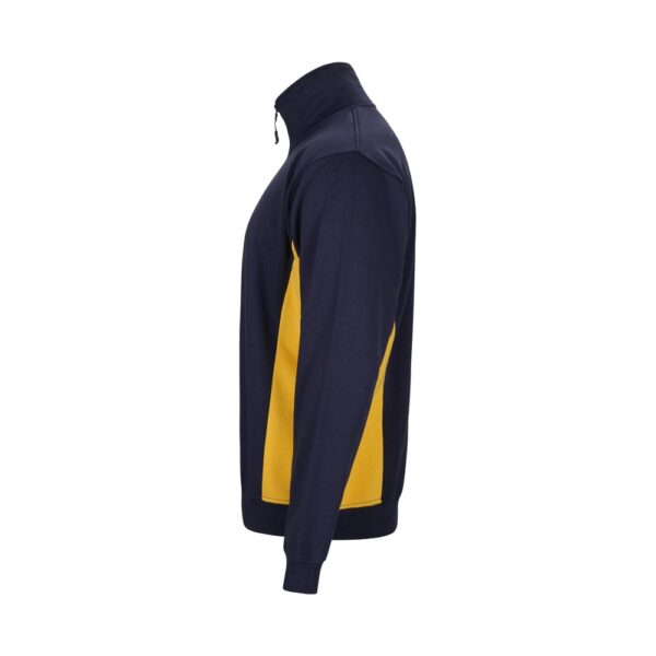 VL SVAROG. Zweifarbiges Frottee-Sweatshirt (260 g/m²), aus Polyester (65 %) und Baumwolle (35 %)