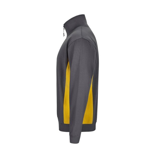 VL SVAROG. Zweifarbiges Frottee-Sweatshirt (260 g/m²), aus Polyester (65 %) und Baumwolle (35 %)