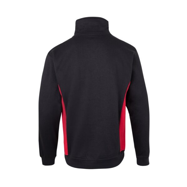 VL SVAROG. Zweifarbiges Frottee-Sweatshirt (260 g/m²), aus Polyester (65 %) und Baumwolle (35 %)