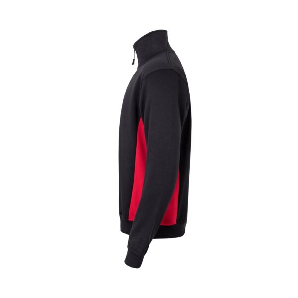 VL SVAROG. Zweifarbiges Frottee-Sweatshirt (260 g/m²), aus Polyester (65 %) und Baumwolle (35 %)