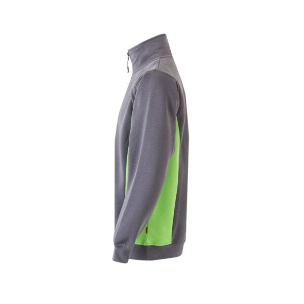 VL SVAROG. Zweifarbiges Frottee-Sweatshirt (260 g/m²), aus Polyester (65 %) und Baumwolle (35 %)