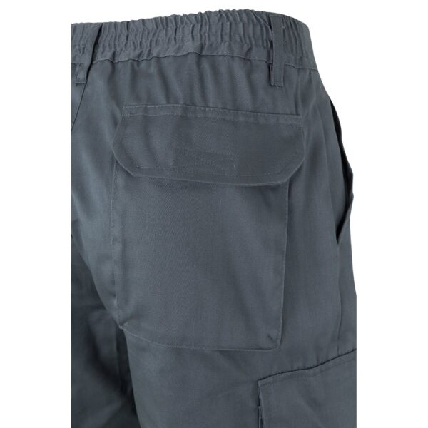 VL ATHENA. Zweifarbige Hose aus Twill (210 g/m²), gefüttert, mit mehreren Taschen, aus Baumwolle (20%) und Polyester (80%)
