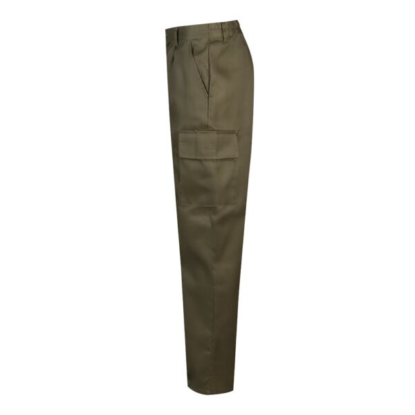 VL AINE. Hose aus Twill mit mehreren Taschen (190 g/m²), aus Baumwolle (20%) und Polyester (80%)