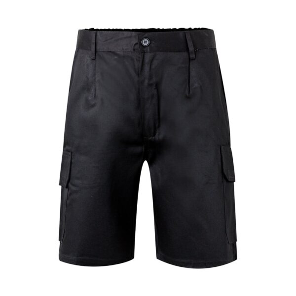 VL CHIONE. Bermudashorts aus Multi-Pocket-Twill (200g/m²), aus Baumwolle (35%) und Polyester (65%) - schwarz, 60