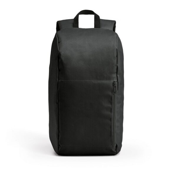 LUGANE. 600D-Rucksack - schwarz, 10 L