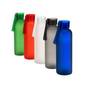 RIO rPET. Trinkflasche (600ml) aus recyceltem PET (100 % rPET) mit matter Oberfläche