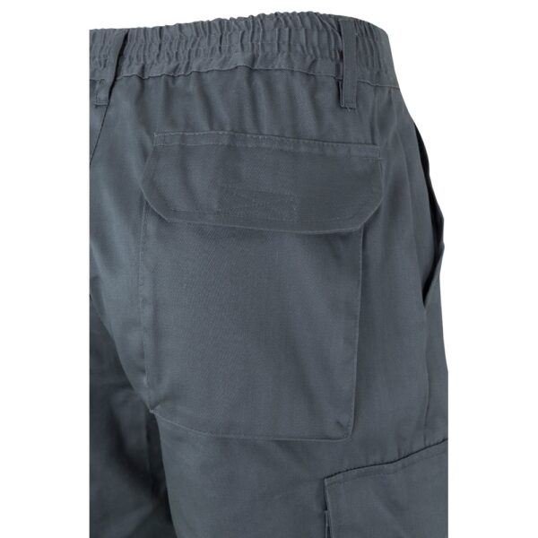 VL POSEIDON. Zweifarbige Twill-Hose mit mehreren Taschen (210 g/m²), aus Baumwolle (20%) und Polyester (80%)