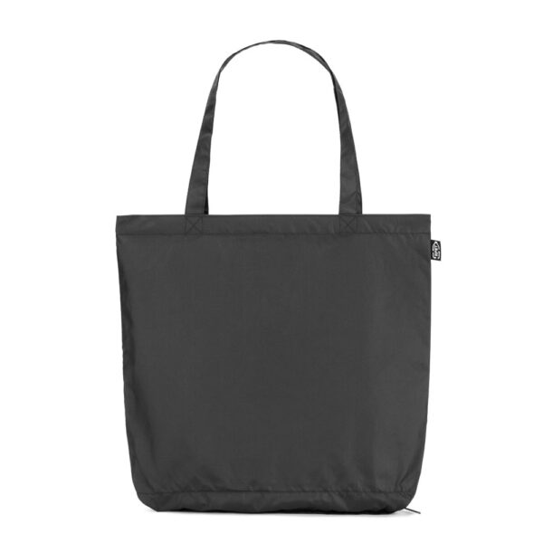 SKYLAR. 2-in-1-Regenschirm mit Einkaufstasche inklusive. Dieser ist aus recyceltem Polyester